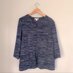 Coldwater Creek Zip Up Jacket